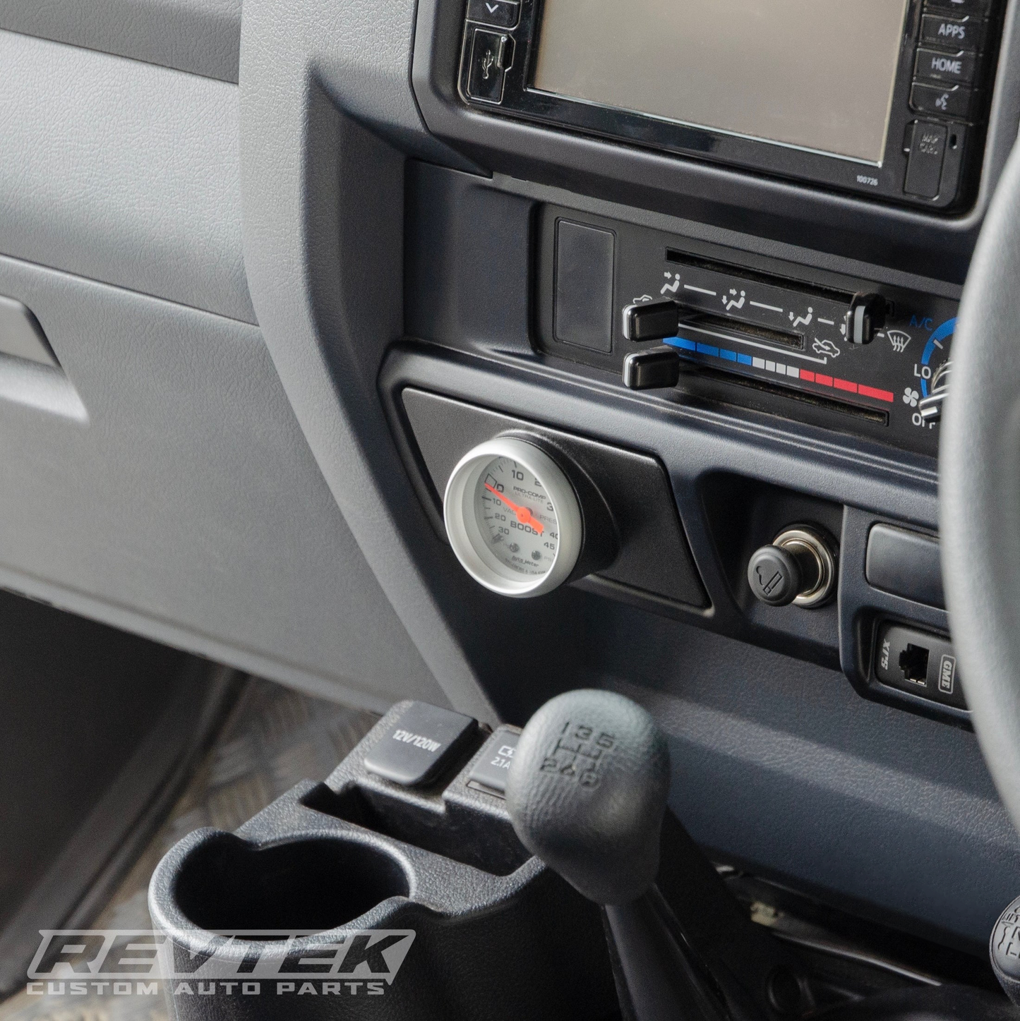 Toyota LandCruiser 70 Series Double Gauge Holder