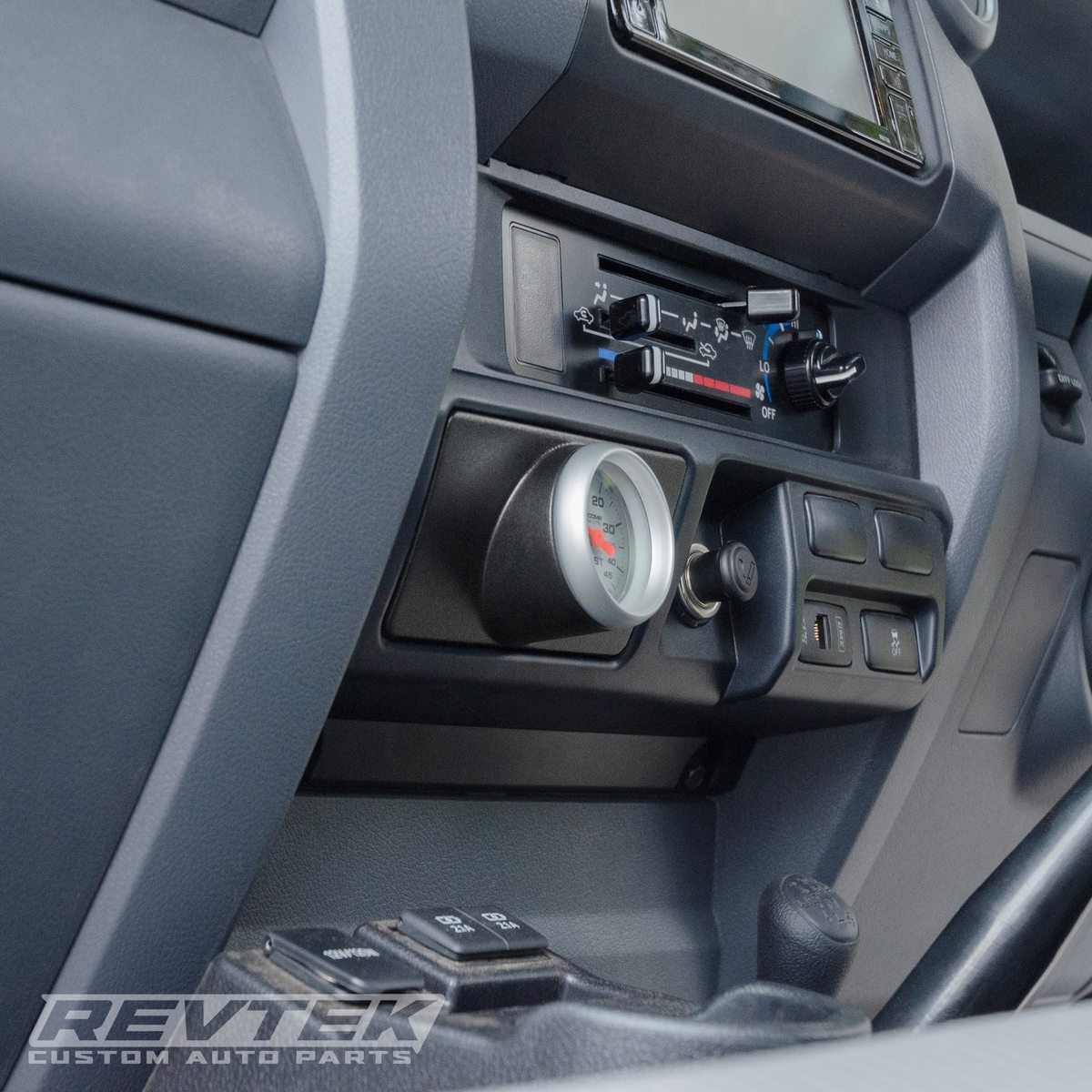 Toyota LandCruiser 70 Series Double Gauge Holder