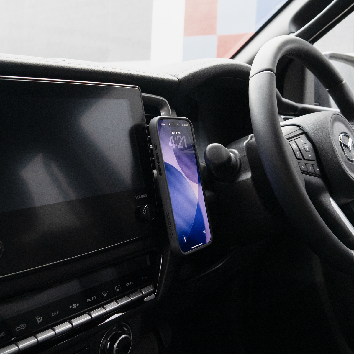 Mazda BT-50 Gen 3 Quad Lock Phone Mount