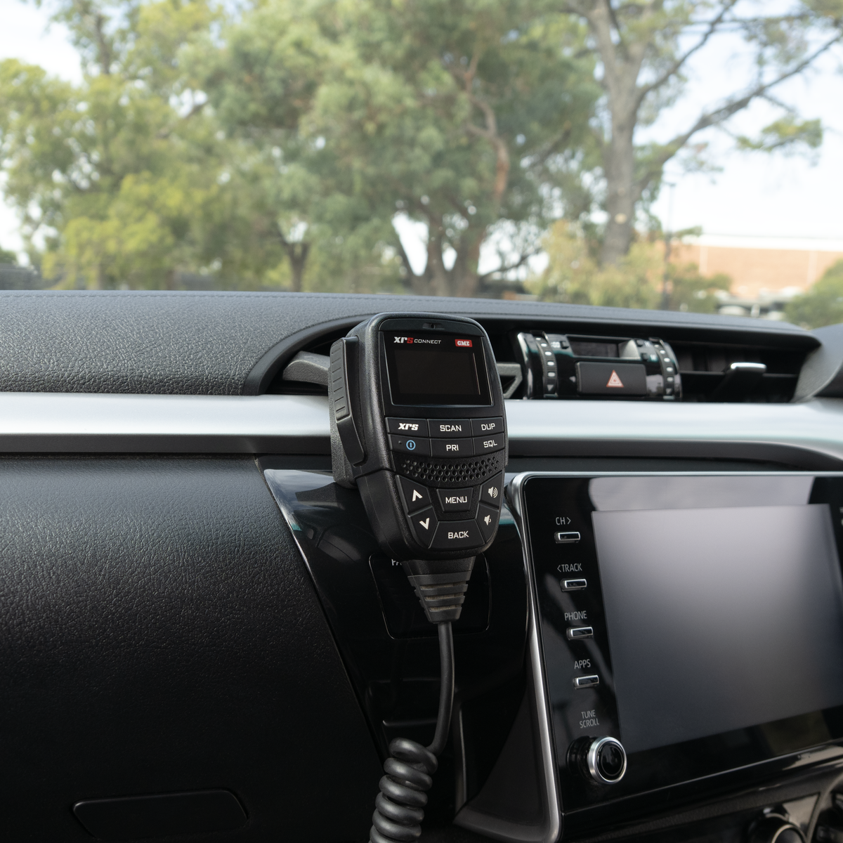Toyota Hilux N80 UHF Radio Handpiece Mount