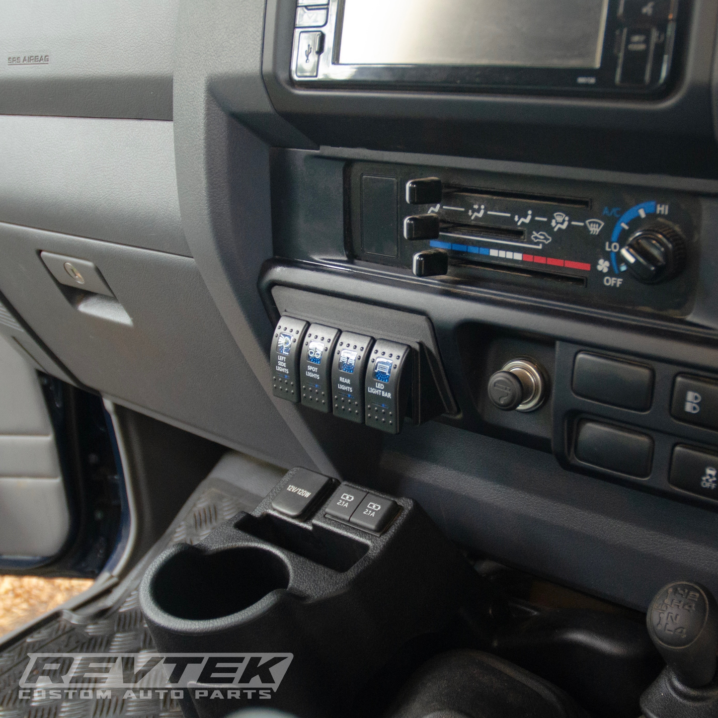 Toyota LandCruiser 70 Series Ashtray Switch Panel