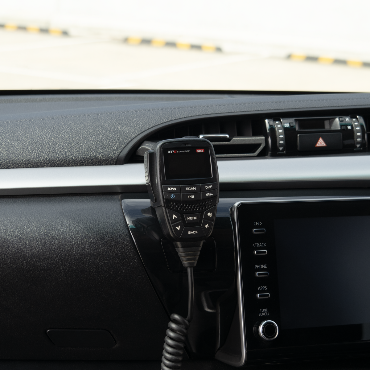 Toyota Hilux N80 UHF Radio Handpiece Mount