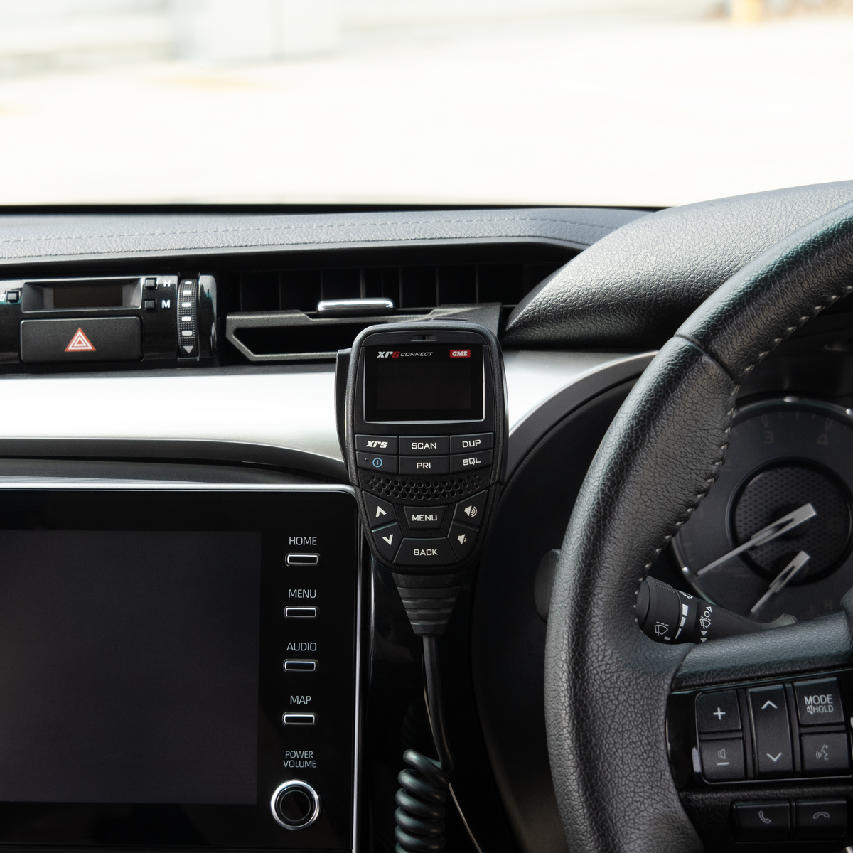 Toyota Hilux N80 UHF Radio Handpiece Mount