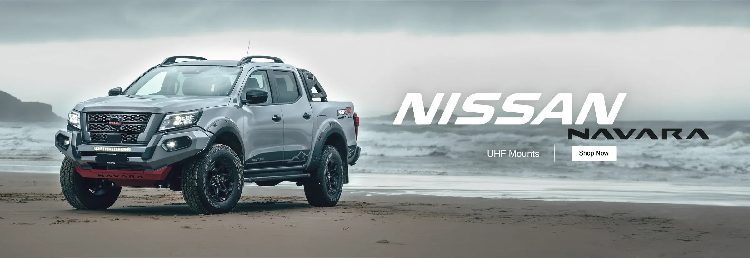 Nissan Navara UHF mounts, shop now